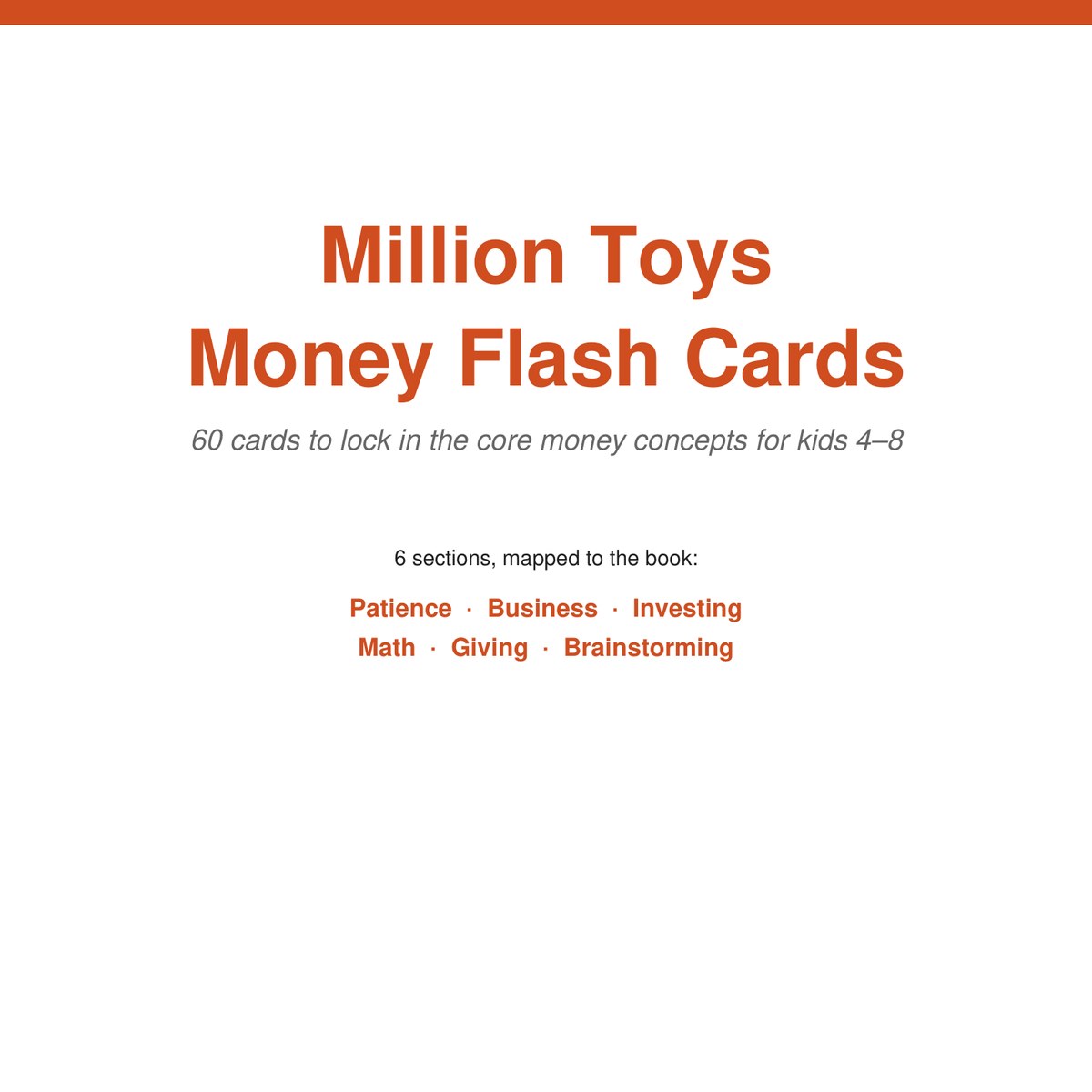 Money Flash Cards — Printable Starter Set